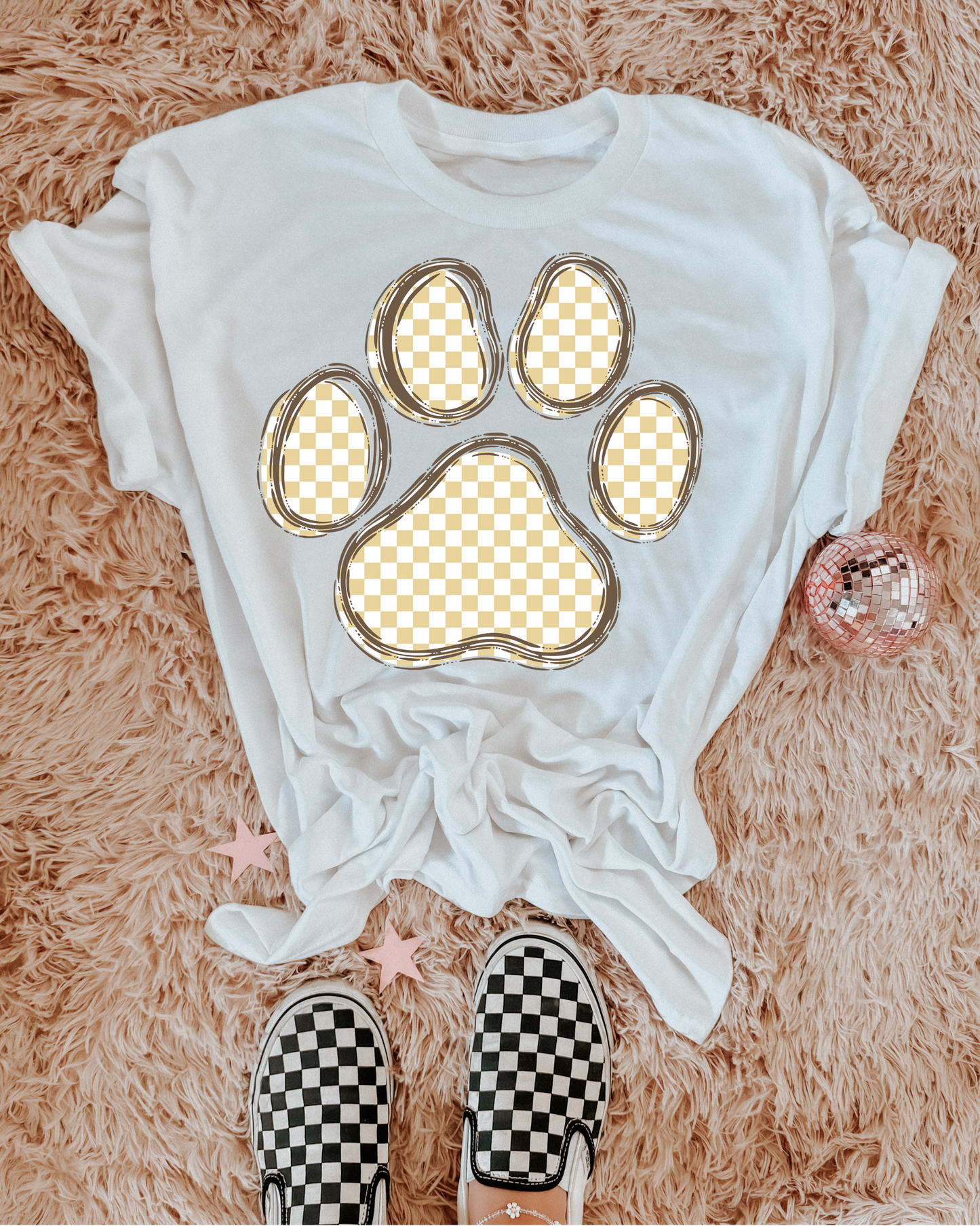 Paw Print (pastel spring)
