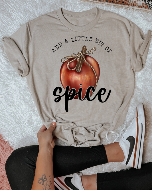 Add a little bit of spice