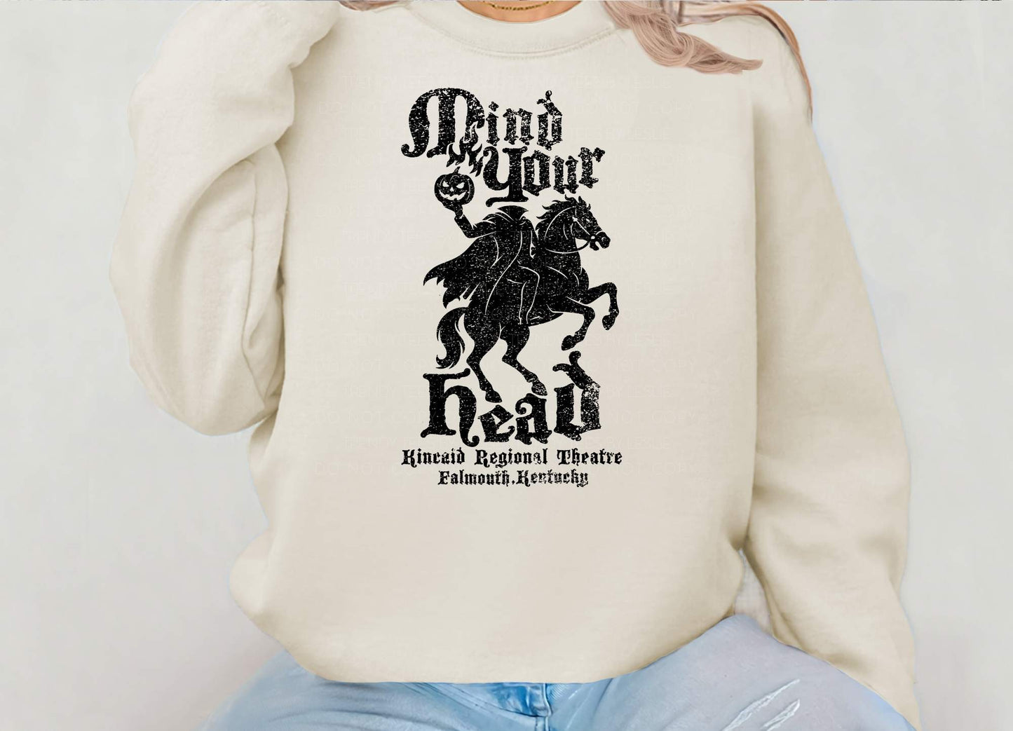 Mind Your Head Adult Tee - Front ONLY