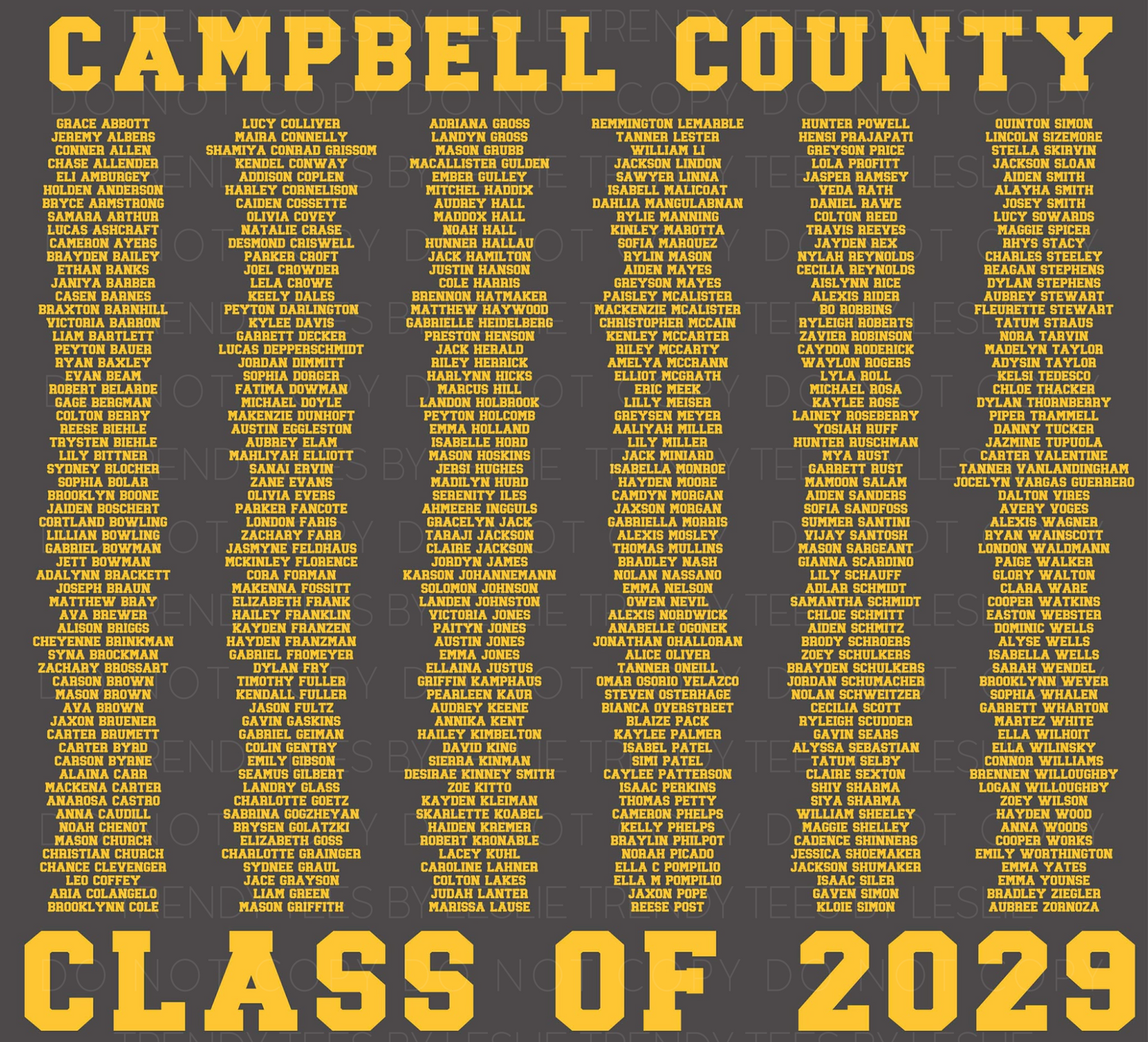 CCMS Class of 2029
