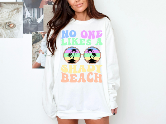 No one likes a shady beach