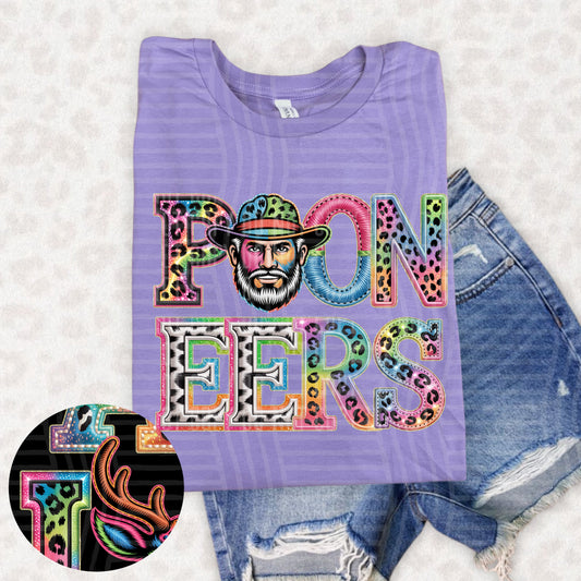 Pioneers (pink neon leopard)