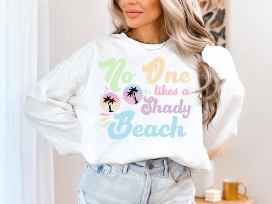 No one likes a shady beach