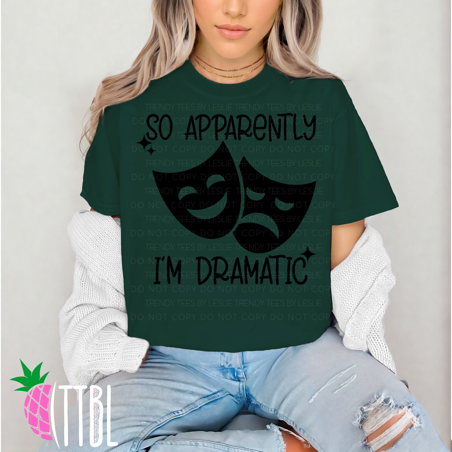 So Apparently I'm Dramatic Adult Tee