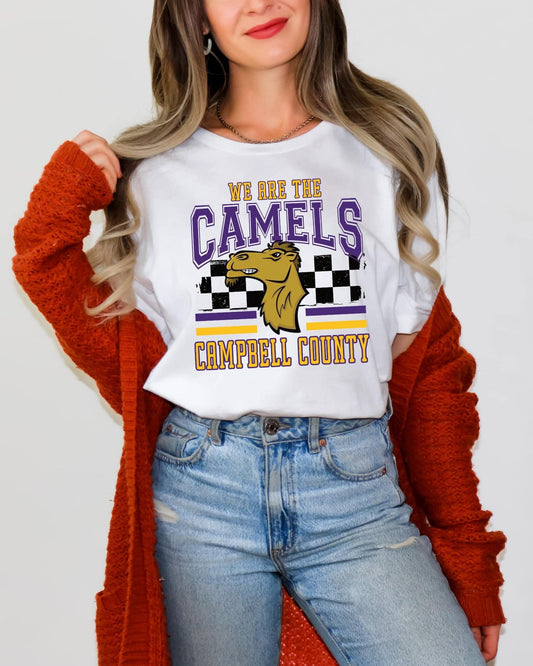 We are the Camels Campbell County  Checkered