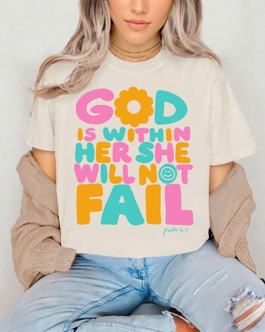 God is within Her