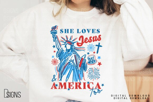 She loves Jesus & America