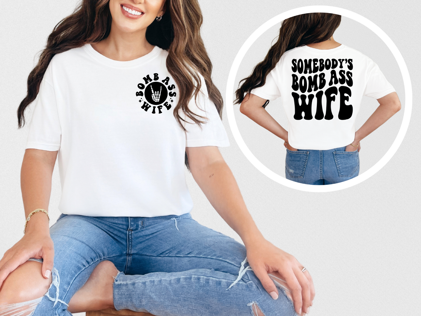 Somebody's bomb ass wife rock hand (front)