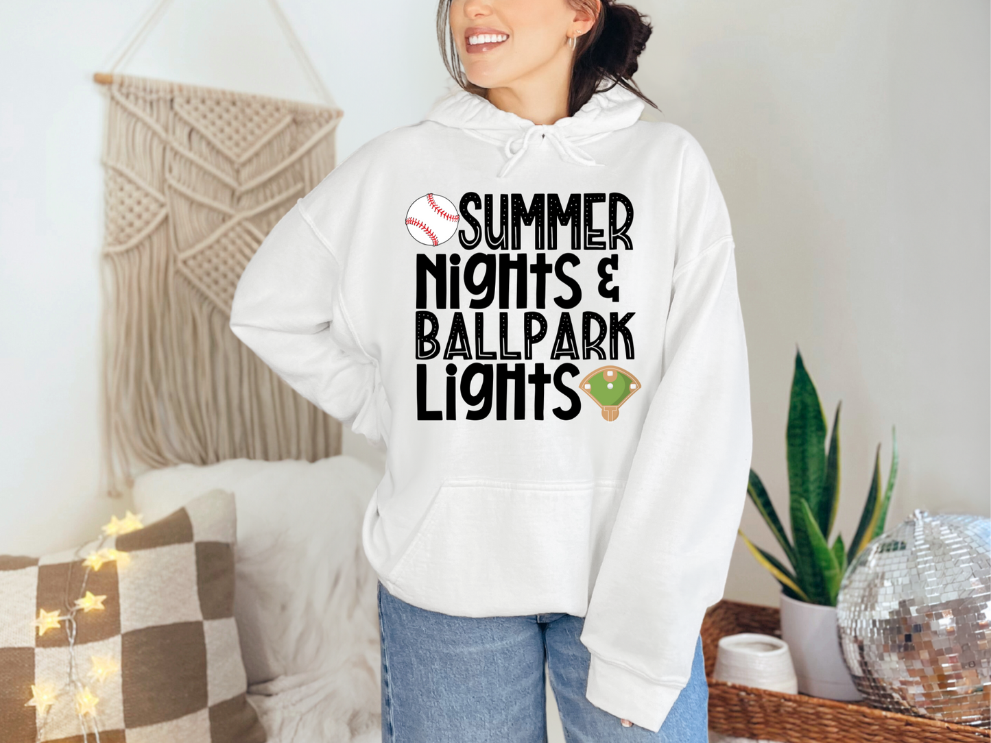Summer nights & ballpark lights