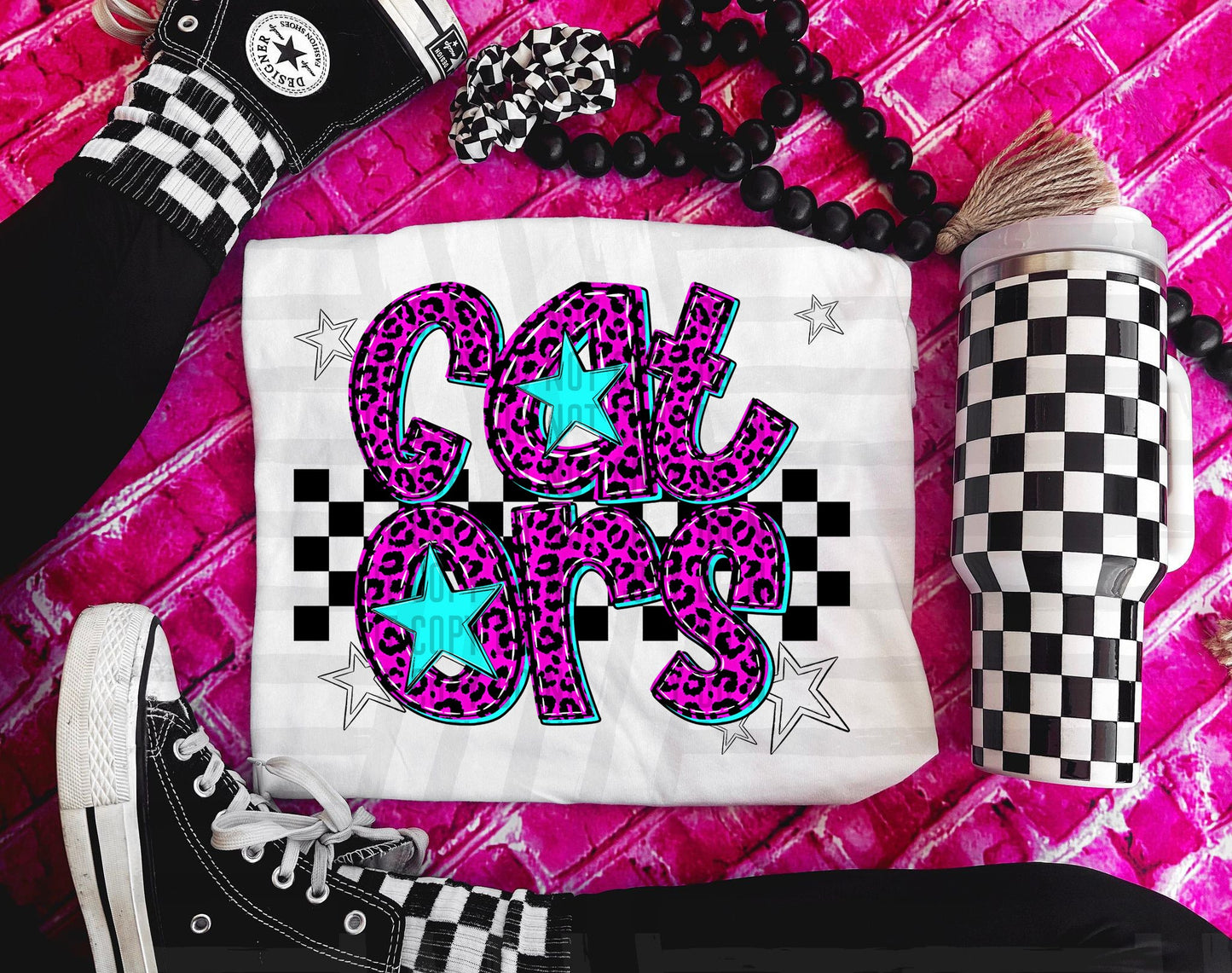 Gators (pink neon leopard)