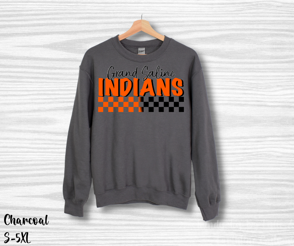 Grand Saline Indians DTF Transfer