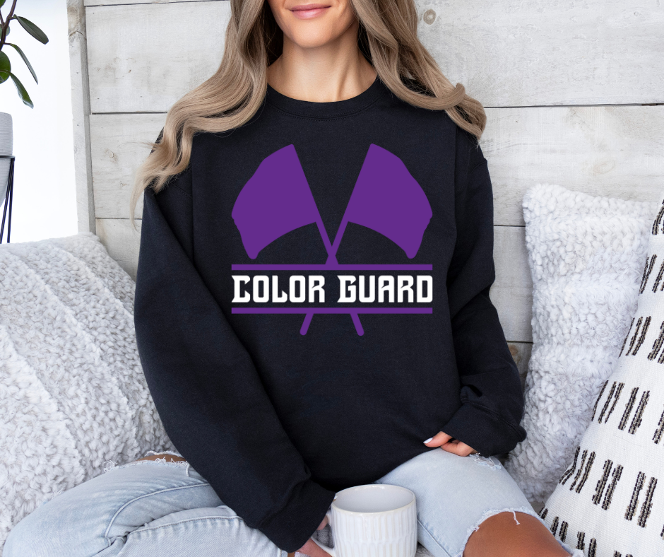 Color Guard Purple Flag
