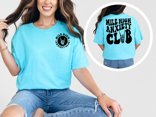Mile high anxiety club (front)
