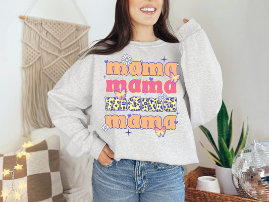 Mama Leopard w/Butterflies