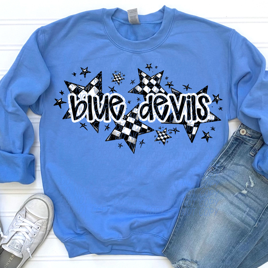 Blue Devils (checkered stars)