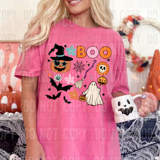 Boo (halloween collage)