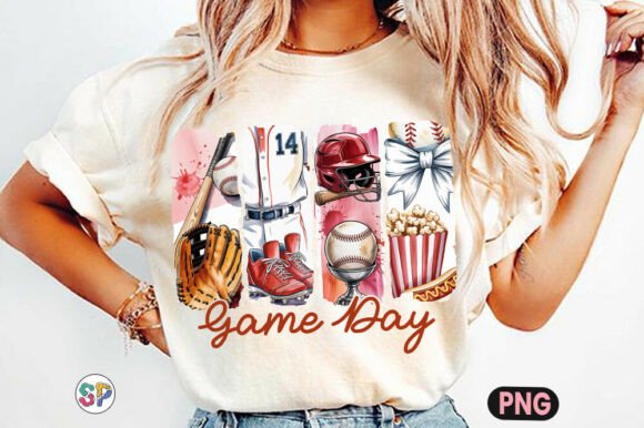 Game Day Baseball DTF Transfer