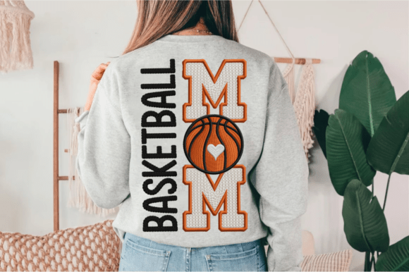 Basketball Mom DTF Transfer (back)