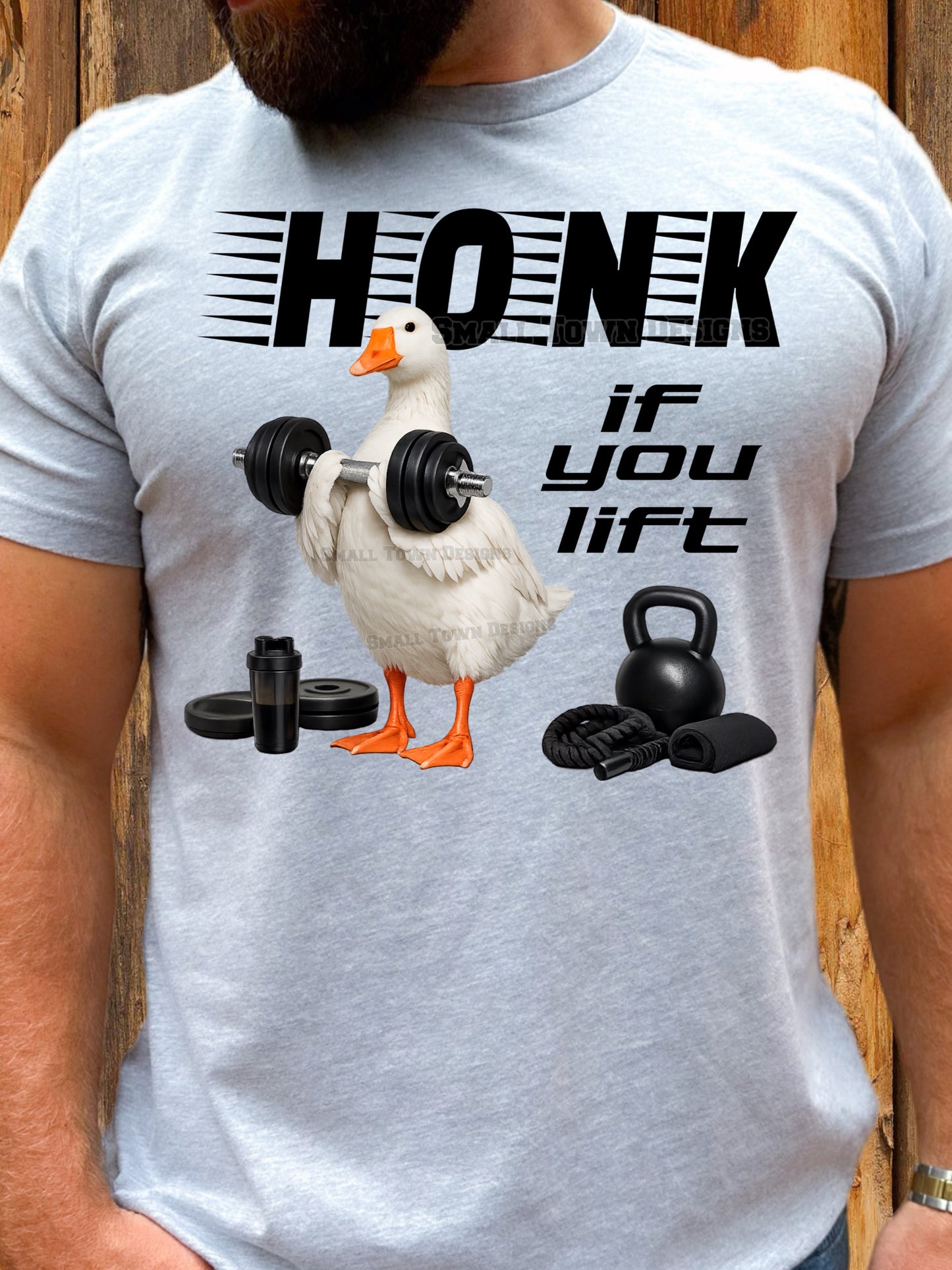 Honk If You Lift DTF Transfer