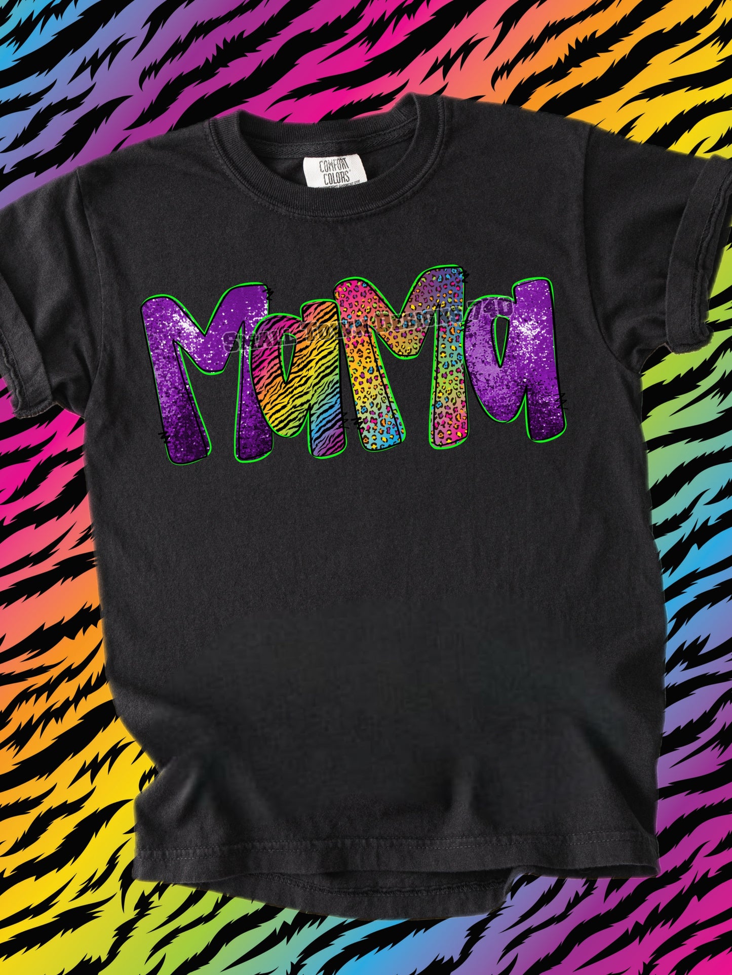 Neon Mama DTF Transfer