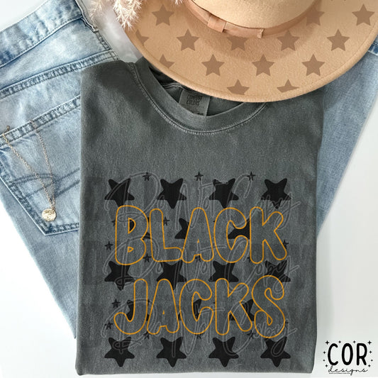Blackjacks (black stars)