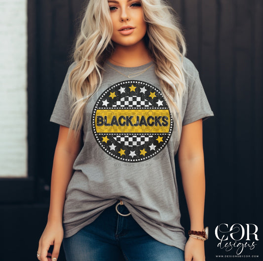Blackjacks (yellow stars)