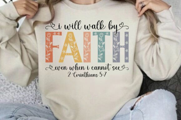 Walk by Faith DTF Transfer