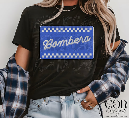 Bombers (white checkered)
