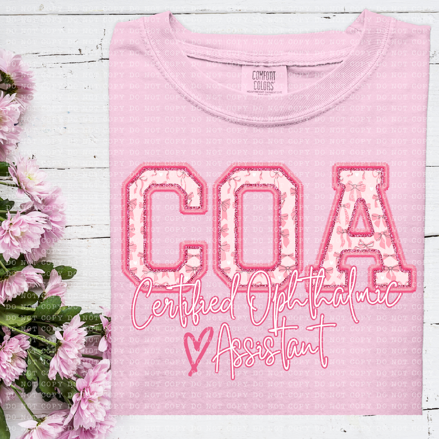 Pink Coquette Certified Ophthalmic Assistant