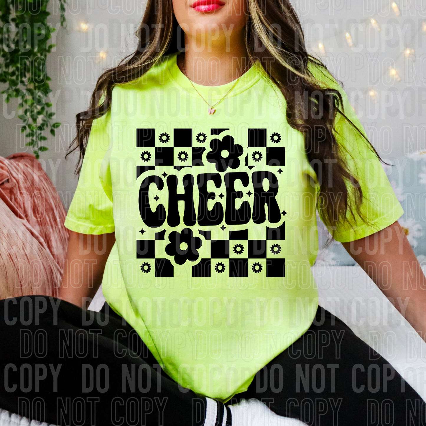 Cheer Checkered (black)