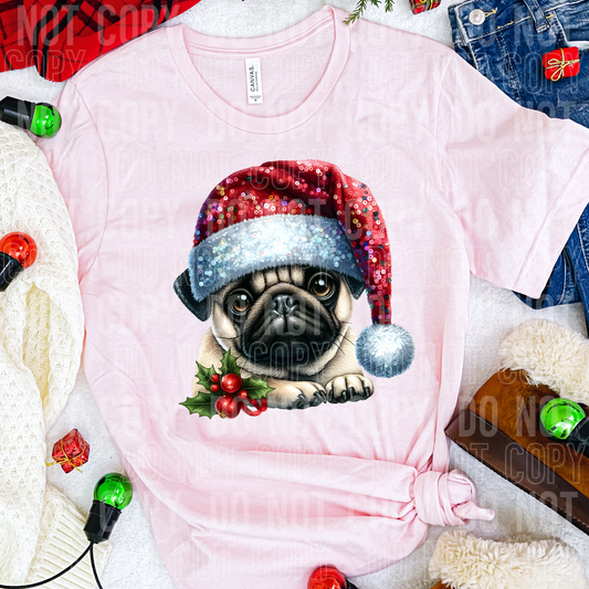 Christmas Pug