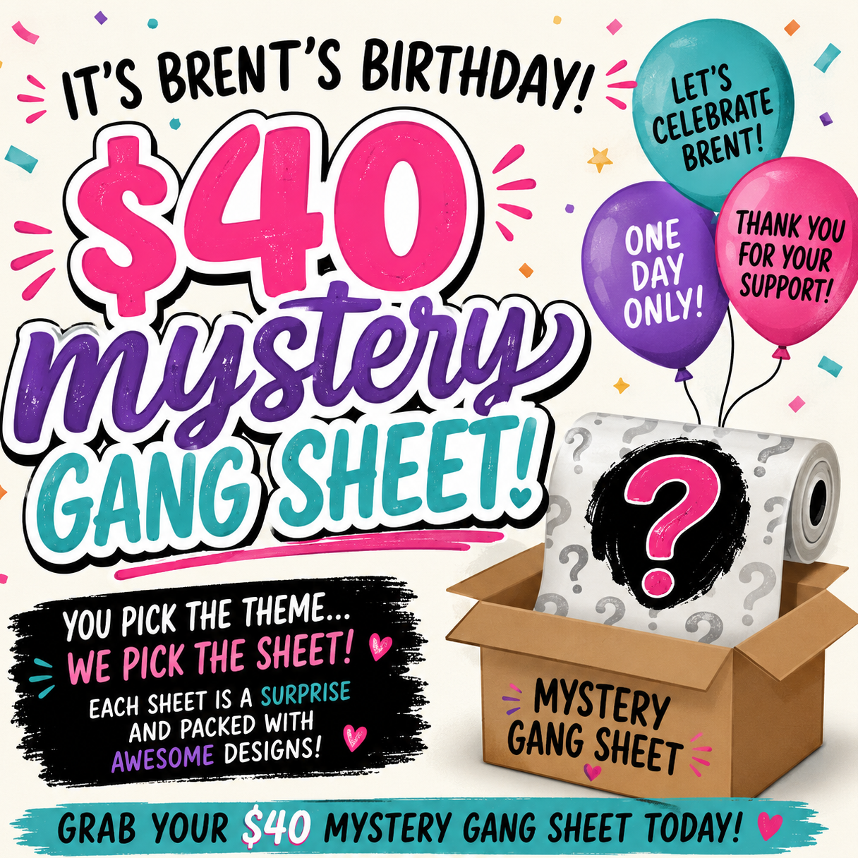 22X120 Mystery Gang Sheet