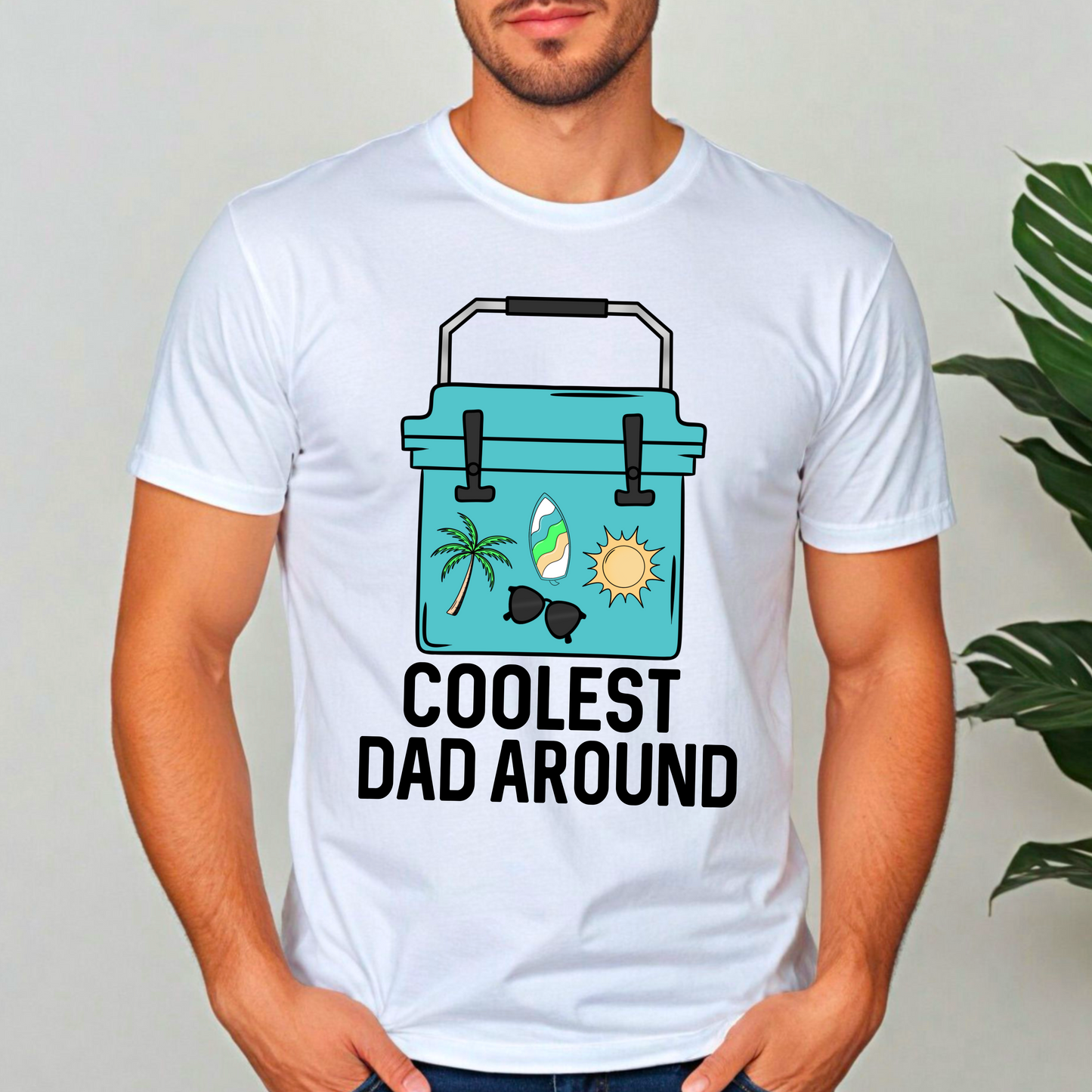 Coolest dad around (black)