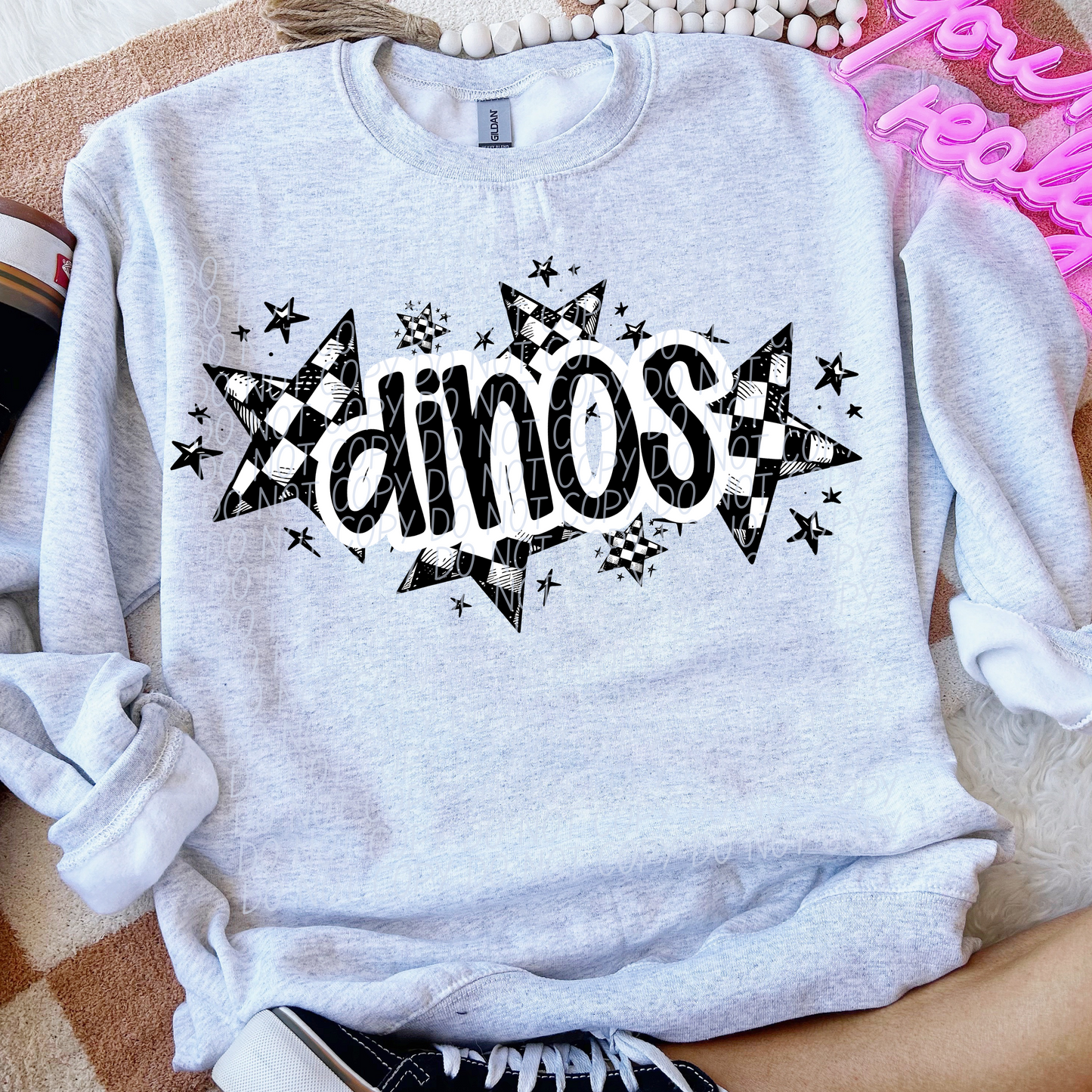 Dinos (checkered stars)