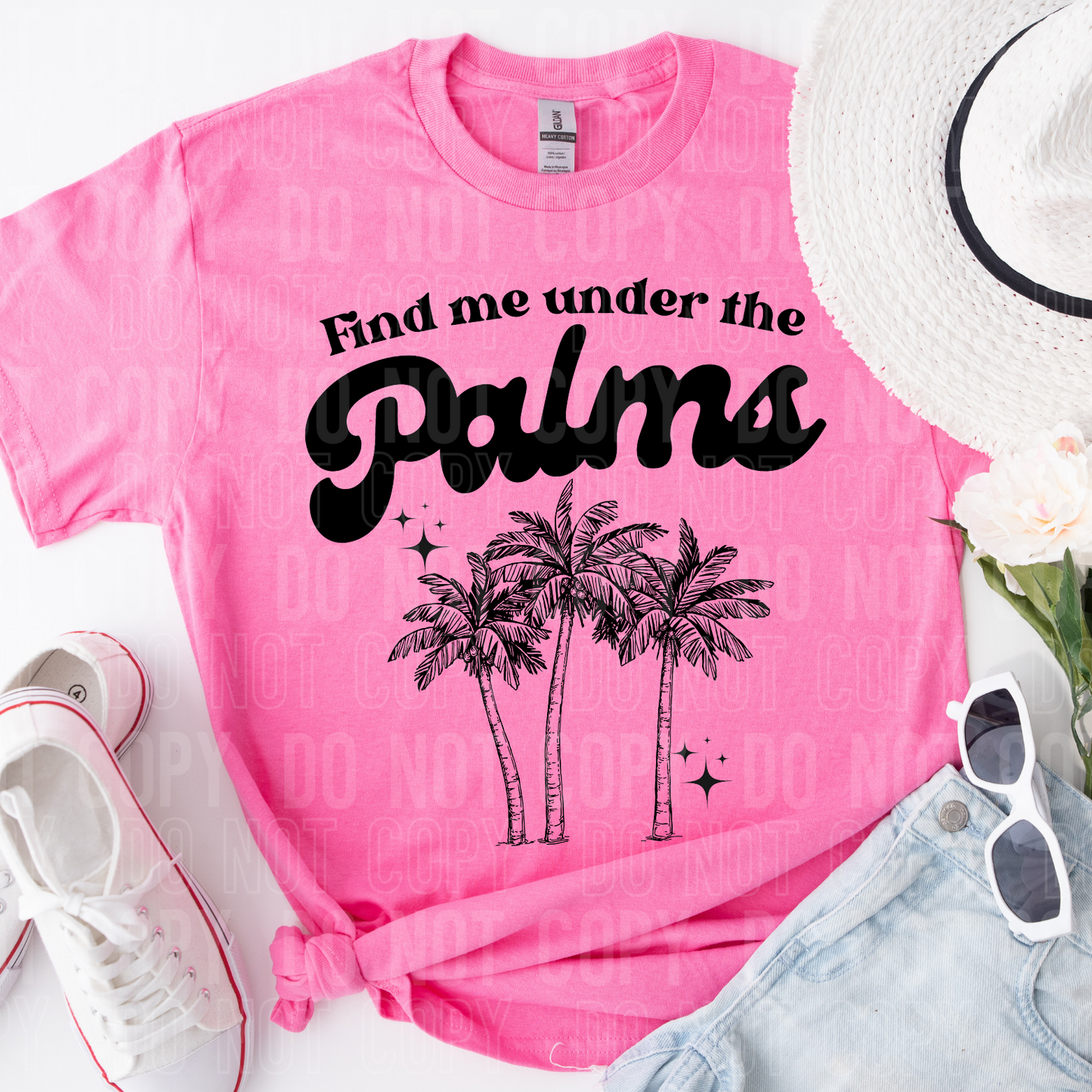 Find me under the palms