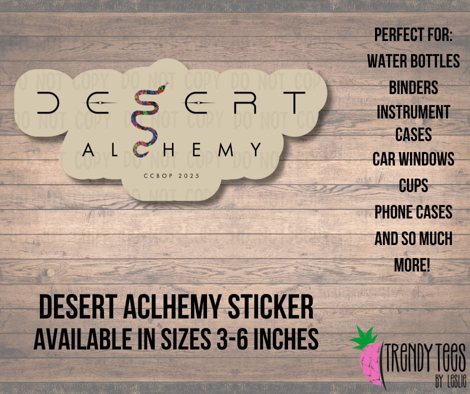 Desert Alchemy Sticker