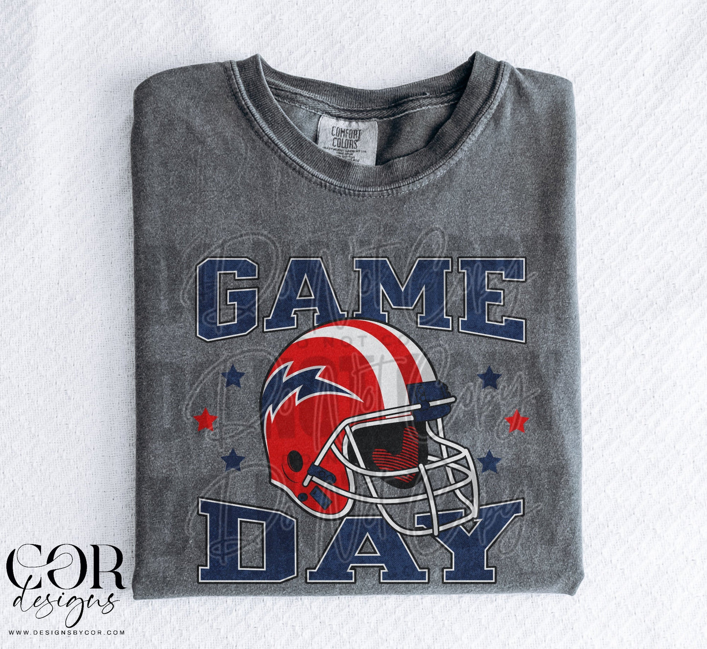 Game Day (navy/red)