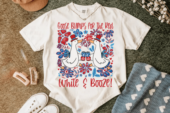 Goose bumps for the red white & booze!