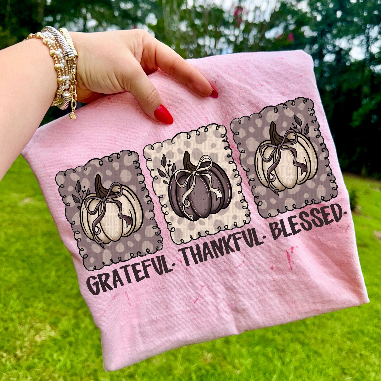 Grateful thankful blessed