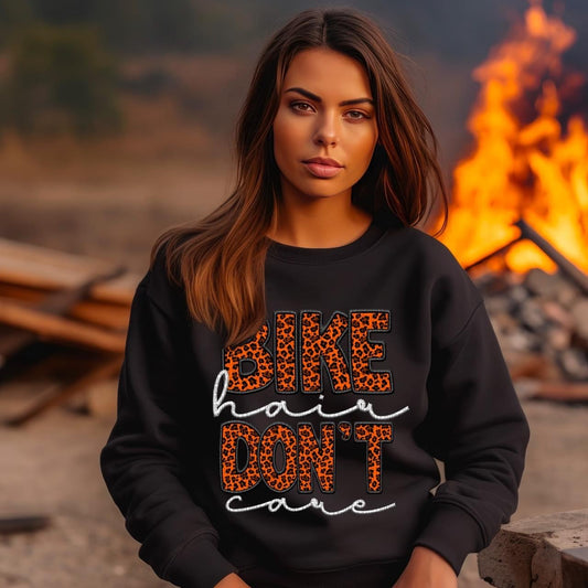 Bike Hair don’t Care DTF Transfer