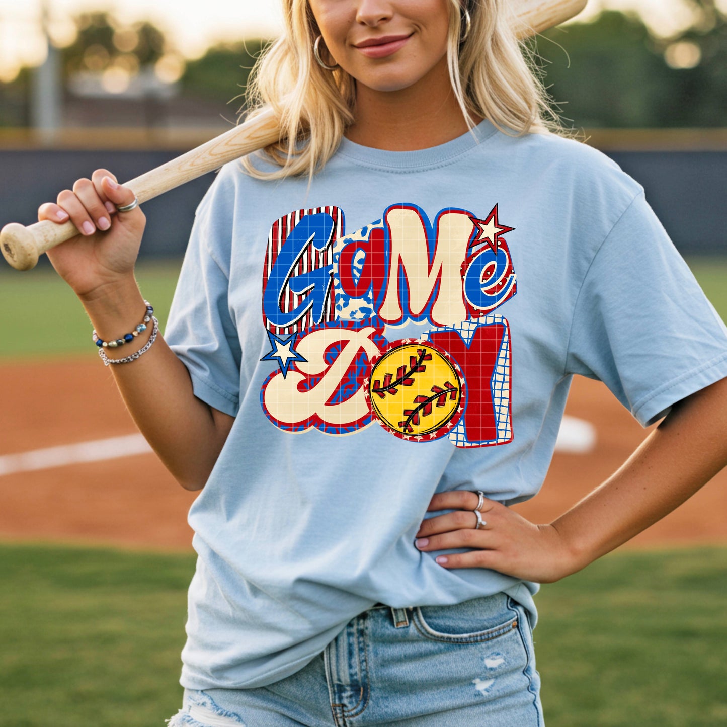 Game Day Softball DTF Transfer