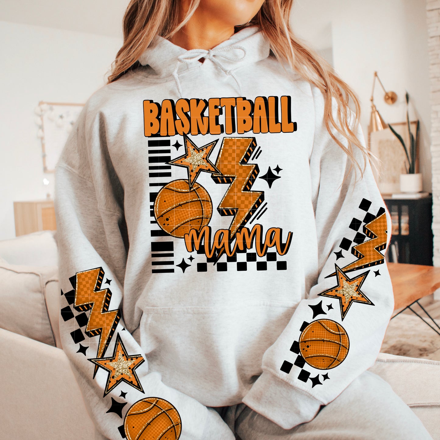 Basketball Mama DTF Transfer (sleeves)