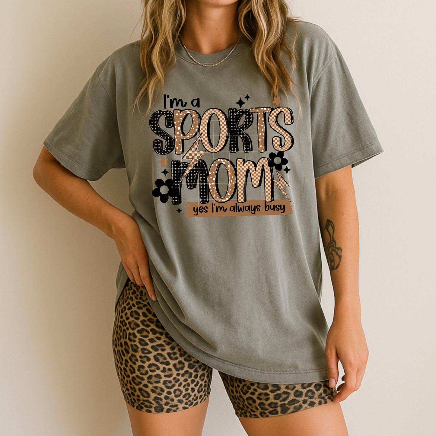 Sports Mom DTF Transfer