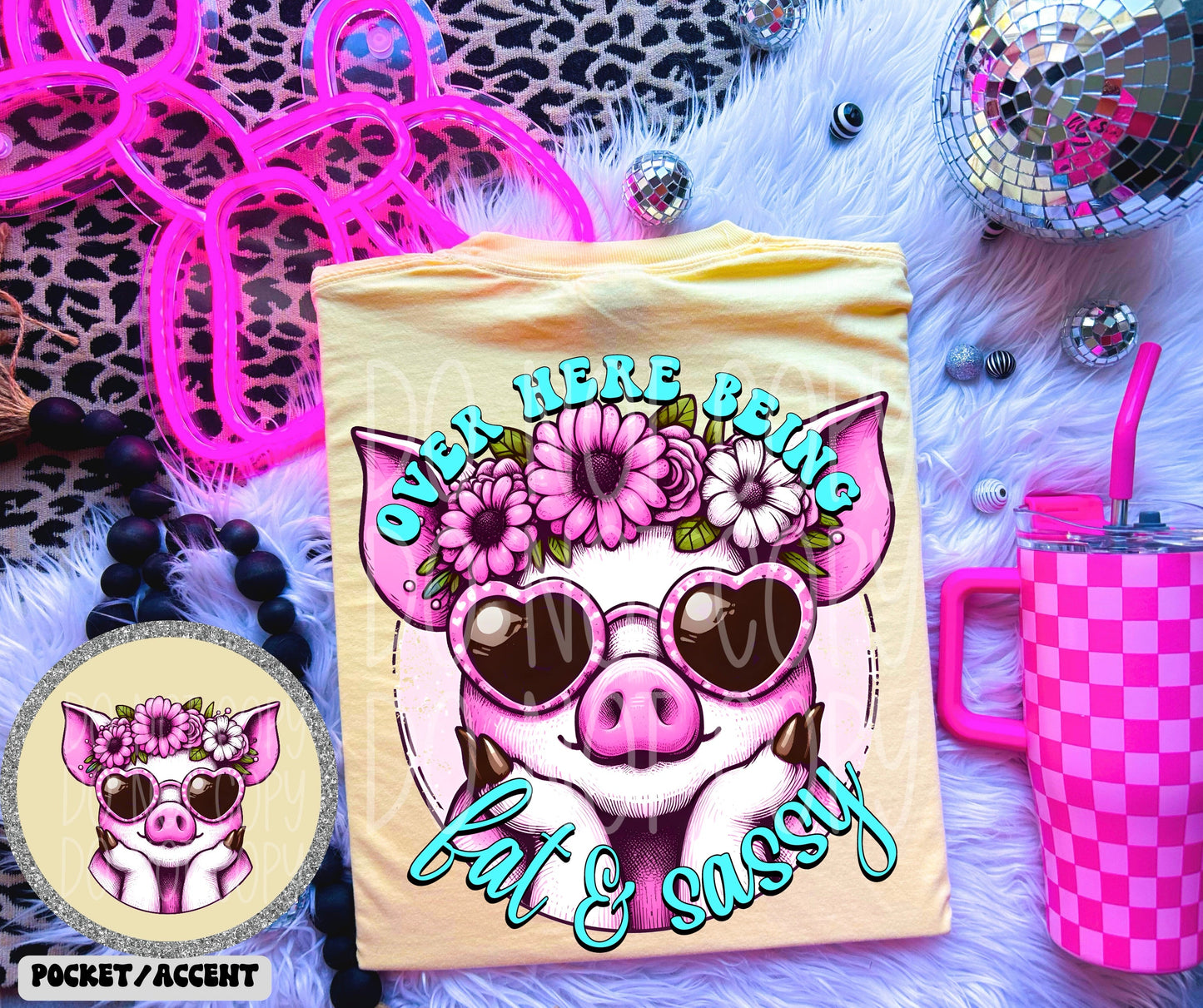 Over here being fat & sassy