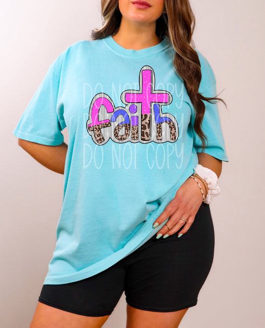 Faith (colorful leopard)