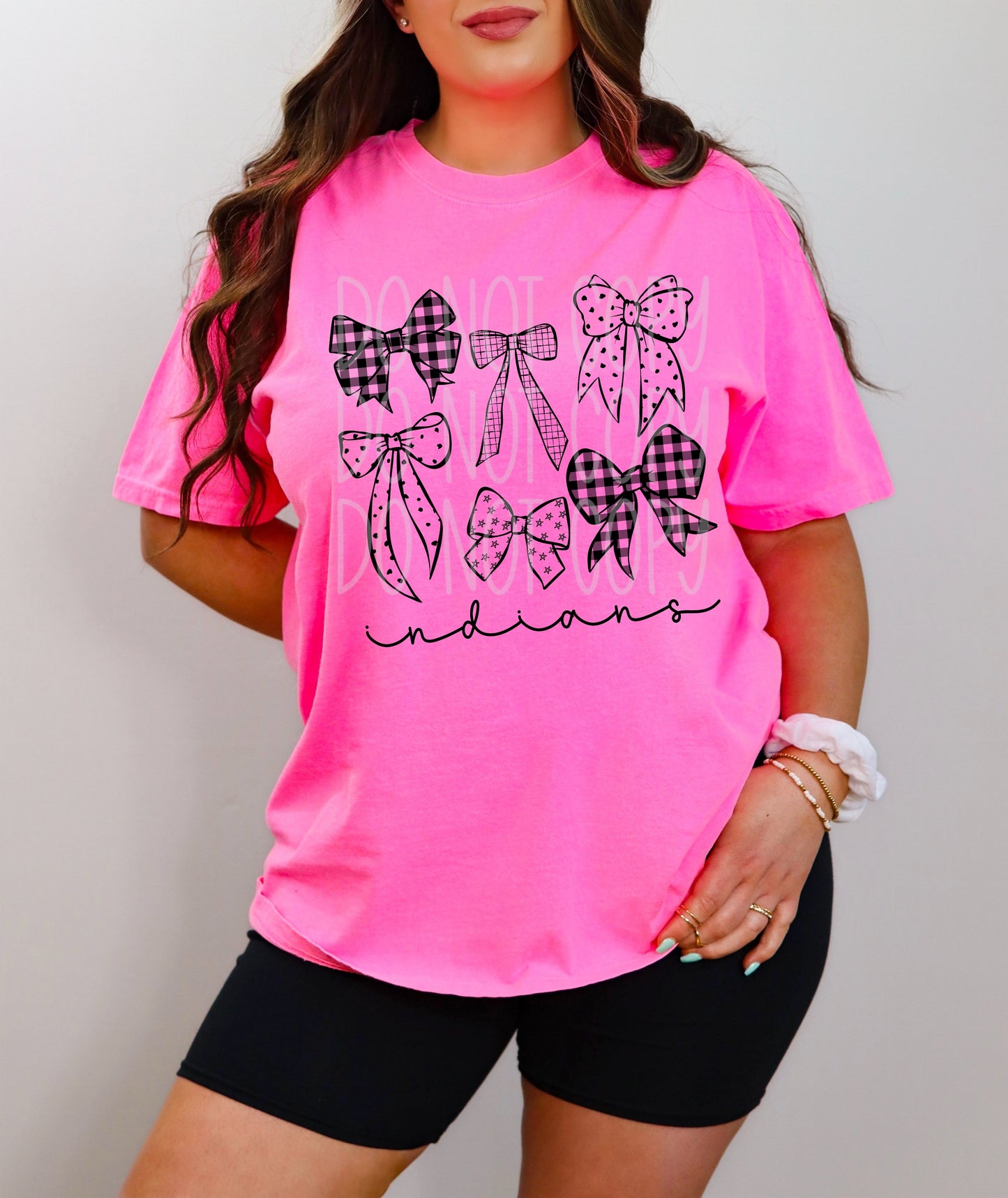 Indians (black bows)