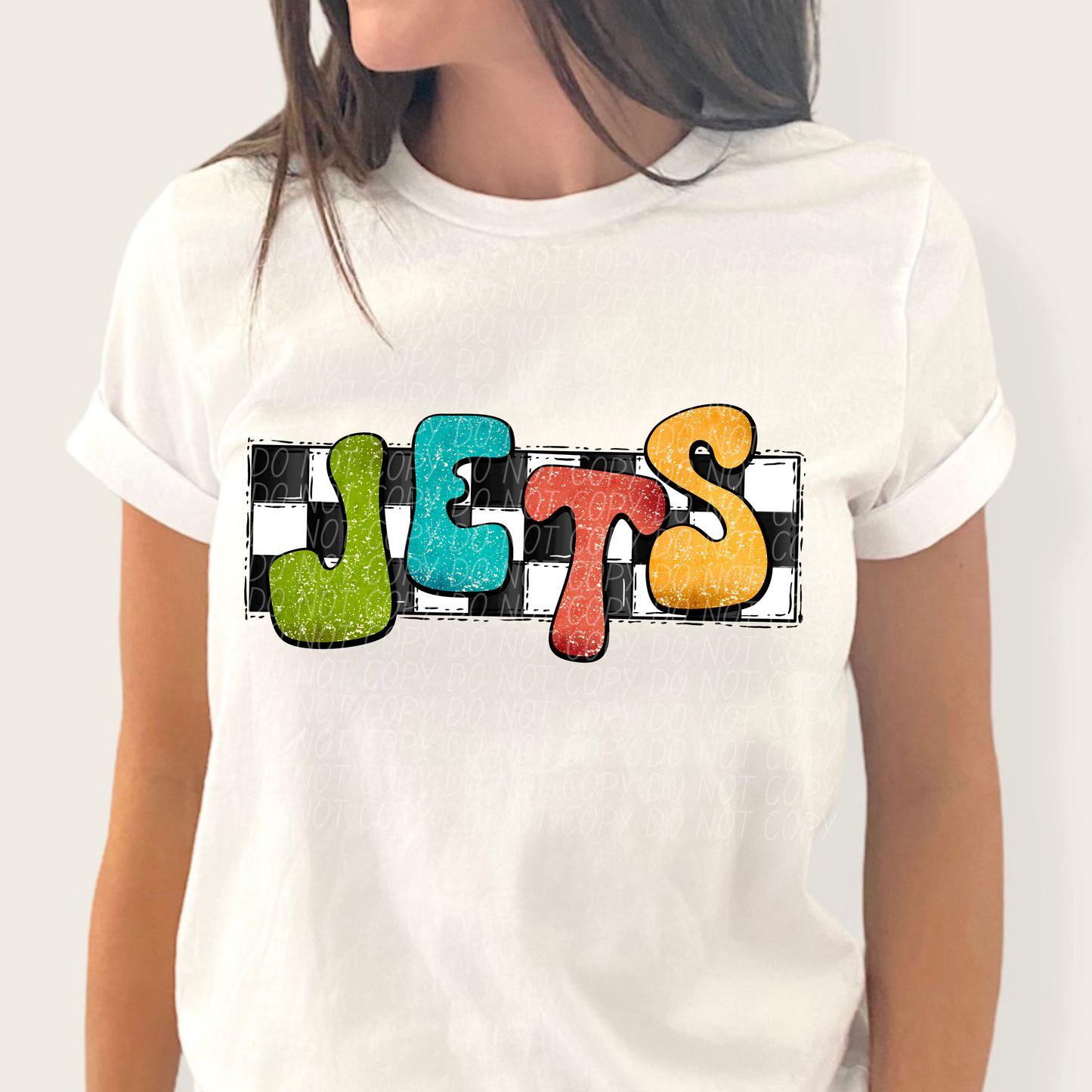 Jets (retro rainbow)