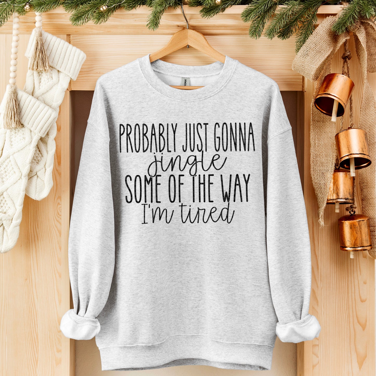 Probably just gonna jingle some of the way I'm tired (black)