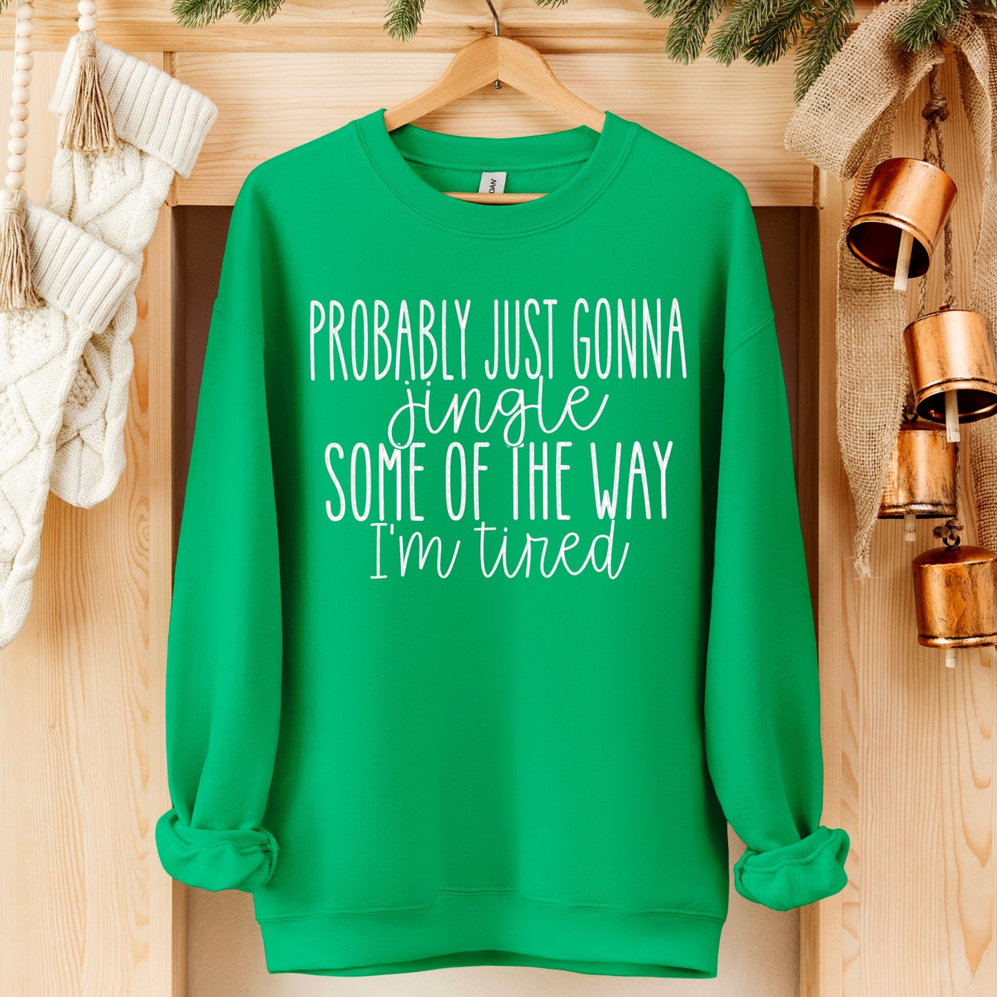 Probably just gonna jingle some of the way I'm tired (white)