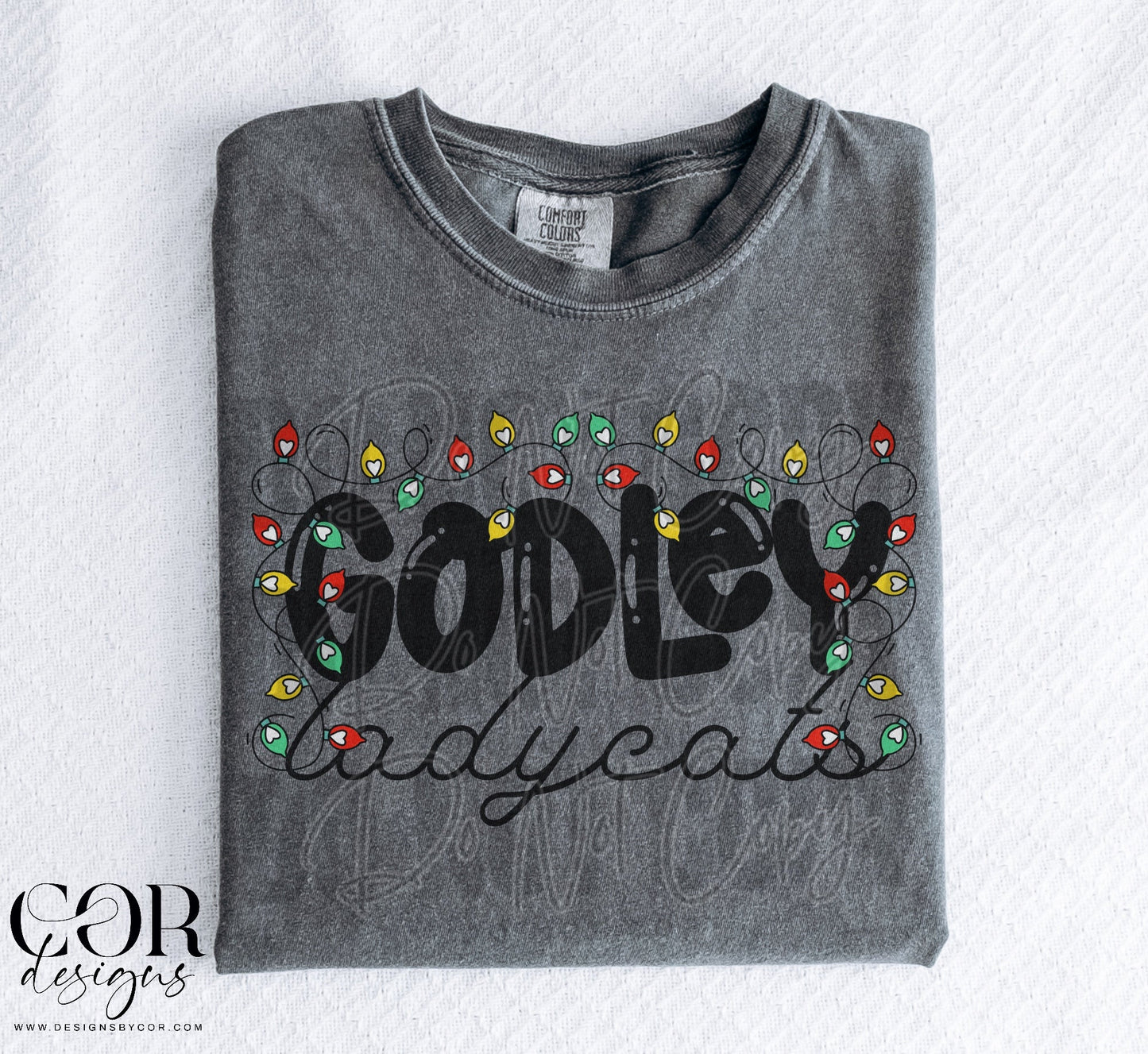 Godley Ladycats (Christmas lights)